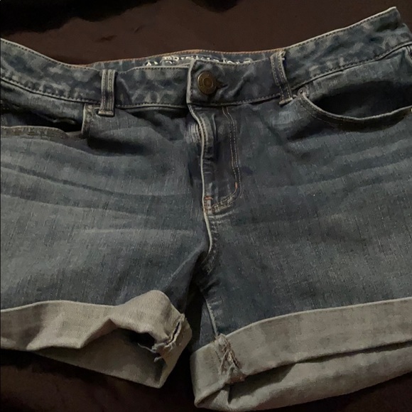 American Eagle Outfitters Pants - AE midi high rise shorts